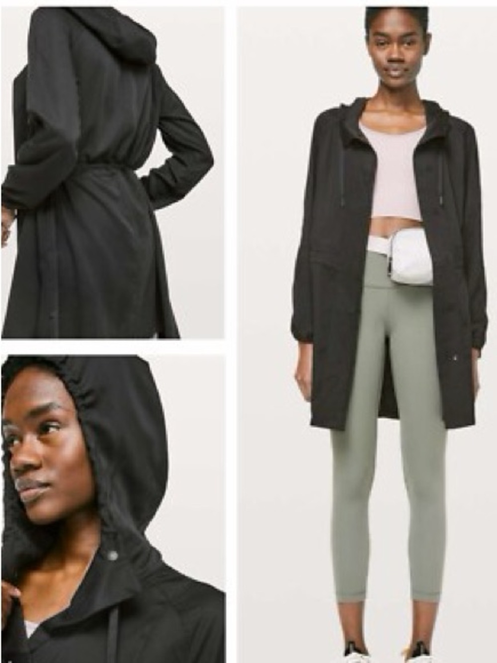lululemon athletica Black City Stroll Utility Jacket